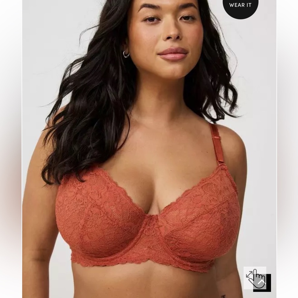 NWT Torrid 46B Unlined Full Coverage Bra